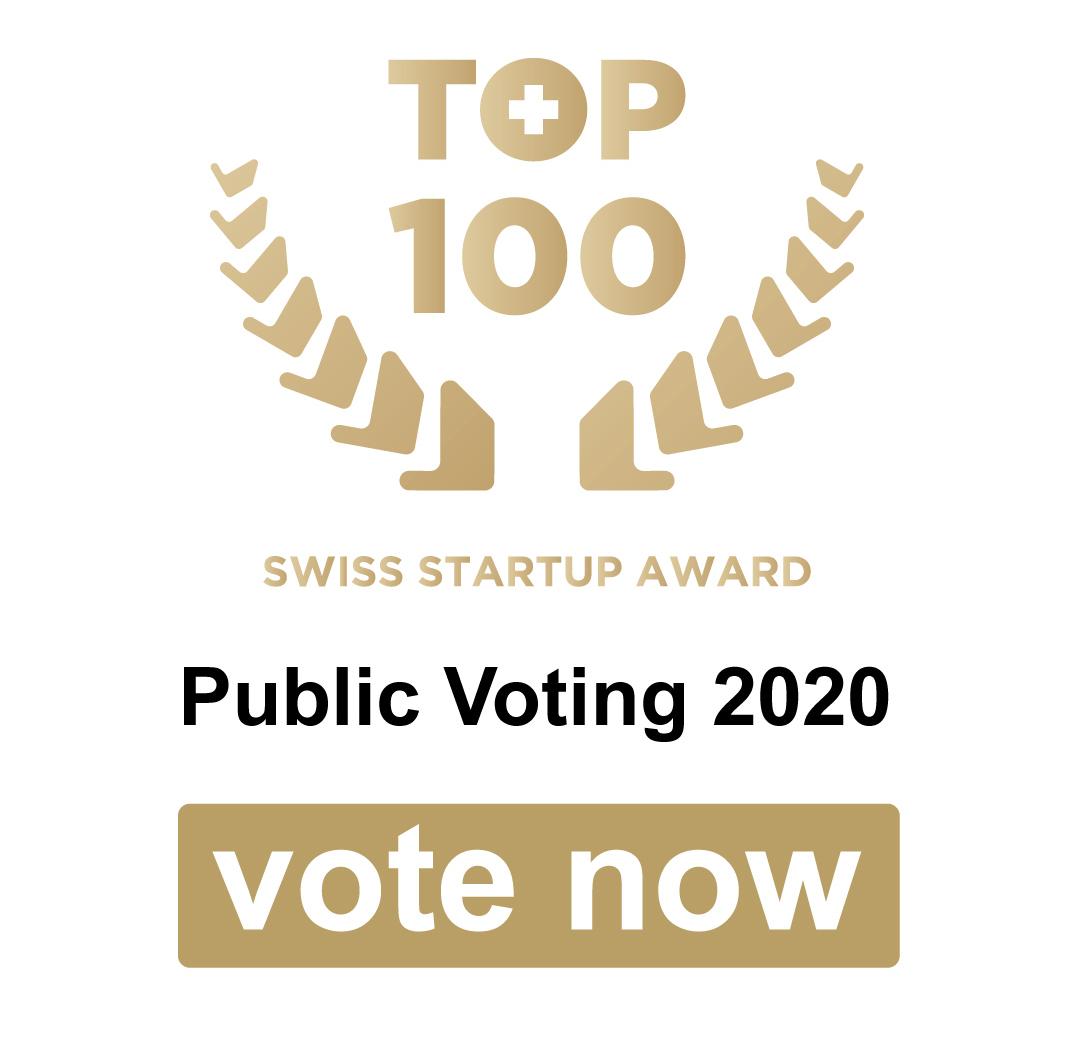 TOP 100 Swiss Startup Award - 100 most promising Swiss startups
